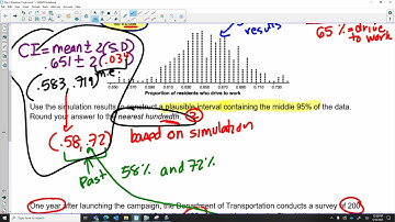 Practice Confidence Intervals video