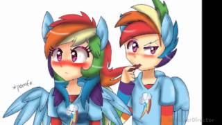 Rainbow Dash × Rainbow Blitz PMV ~Shower