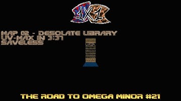 (Doom II) 1x1: Map 02 - Desolate Library (UV-Max in 3:37)