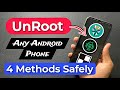 How to unroot android phonehow to unroot any android phone safelyhow to remove root unroot magisk