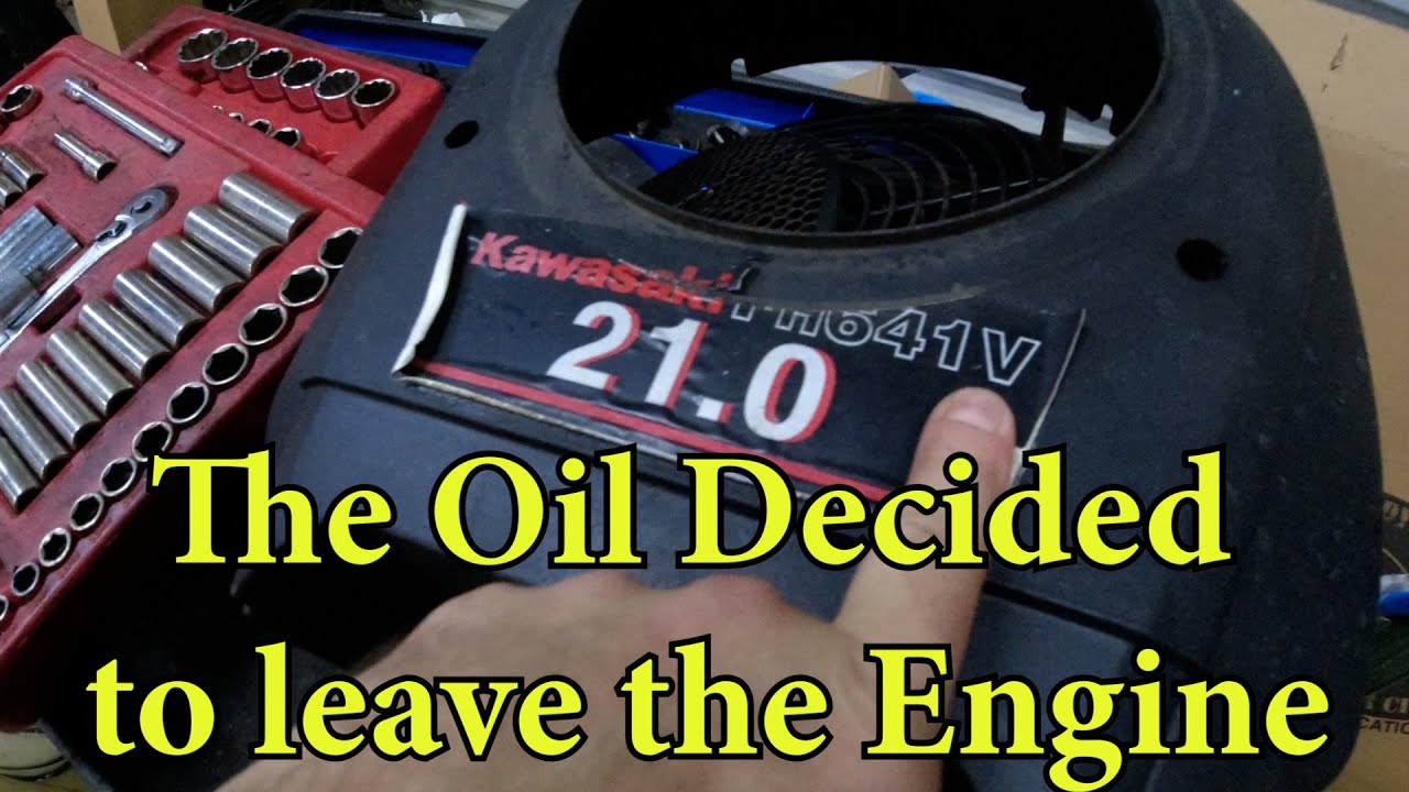 Smoke and Oil all over the Snapper Zero Turn Mower. Improved PCV Breather cover and gasket Install.