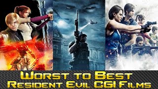 Worst To Best: Resident Evil Cgi Films