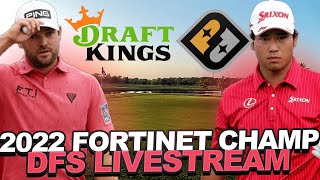 DFS Livestream - Fortinet Championship: DK Player Pool, Ownership, Prize Picks Props + Live Chat screenshot 5
