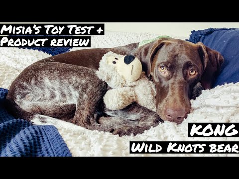 KONG Wild Knots Bear | Dog Toy Review