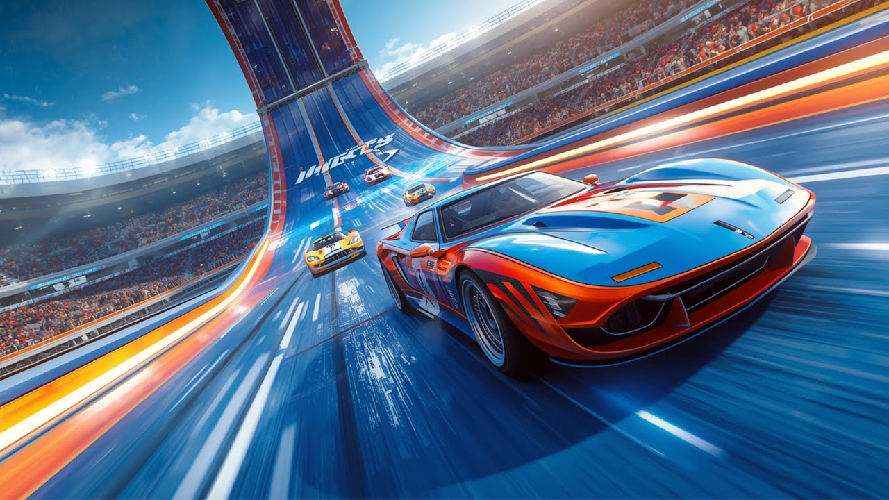 Mega Ramp Monster Car Racing l Car Stunt l Racing Games