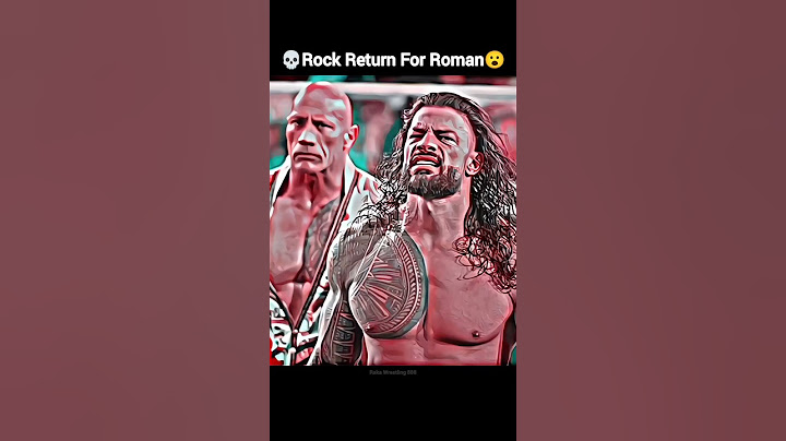 Roman Reigns Wwe Shocked The Rock Returns💀☠️| Roman Reigns attitude 😈🤯#shorts #wwe #romanreigns