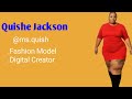 Quishe Jackson: Plussize Curvy Model | Wiki, Biography, Age, Facts