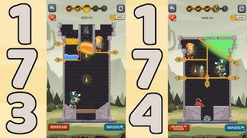 How to Loot - Pin Pull & Hero Rescue Level 173 & 174