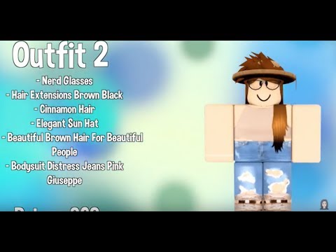 10 Awesome Roblox Outfits Youtube - 10 roblox outfit ideas robomaex daikhlo