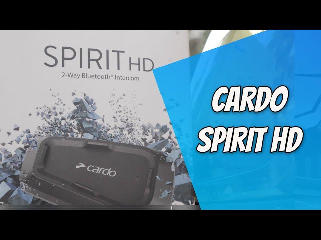 Cardo Spirit HD 2-Way Motorcycle Intercom, Waterproof Bluetooth, Dou –  Dutch