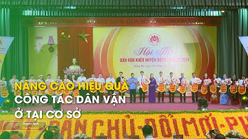Nâng cao hiệu quả công tác dân vận ở tại cơ sở | Thái Nguyên TV