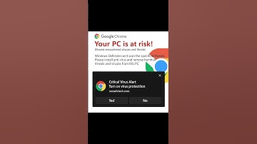 How to Stop Chrome Pop‑Ups & Virus Alerts #shorts