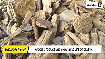 Wood recovery from metal-free ASR using UniSort PR