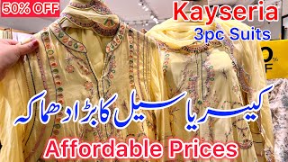 kayseria biggest summer sale 2026 ✨❤️✨|| kayseria sale today || kayseria || April 22, 2026