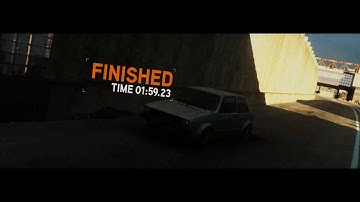 NFS The Run UNLEASHED - Drive Hard With A Vengeance 1:59.23 in T5 Golf MK1 GTI