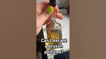 No… but decanting perfumes is fun!