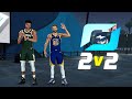 GIANNIS ANTETOKOUNMPO and STEPH CURRY DOMINATE the *NEW* 2V2 RUSH EVENT in NBA 2K21