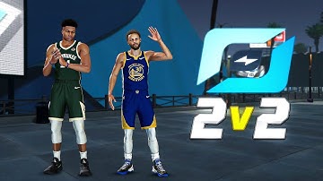 GIANNIS ANTETOKOUNMPO and STEPH CURRY DOMINATE the *NEW* 2V2 RUSH EVENT in NBA 2K21