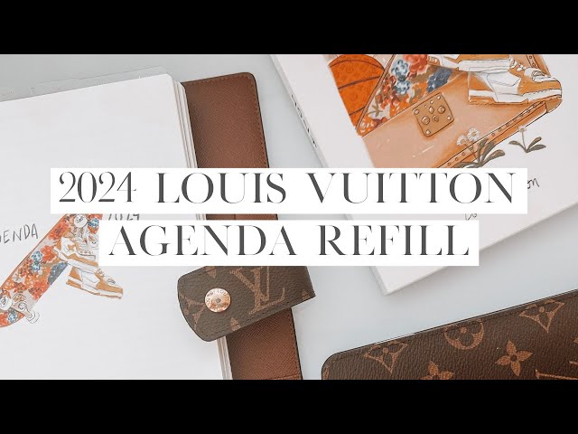 2024 Louis Vuitton Large Agenda Refill