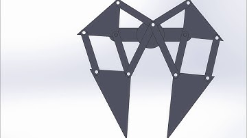 Theo Jansen linkage simulation