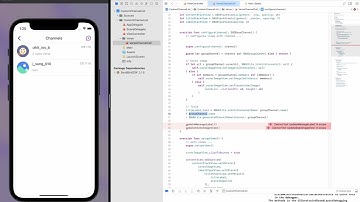 iOS Chat Live Coding - Channel List Customization | Sendbird Chat UIKit v3 | Mobile Chat Apps