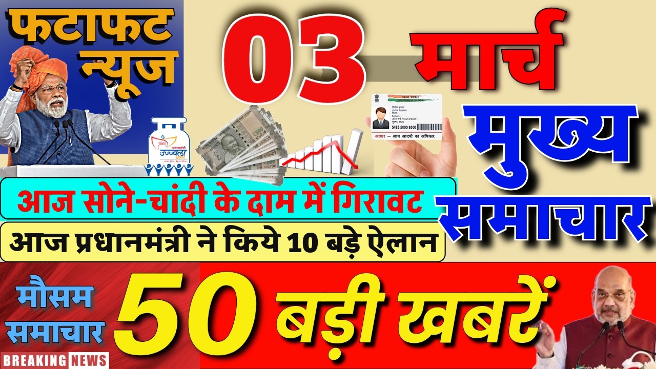 Aaj ke mukhya samachar 28 February 2026 | aaj ka taaja khabar | Today Breaking news UP, Bihar, Delhi