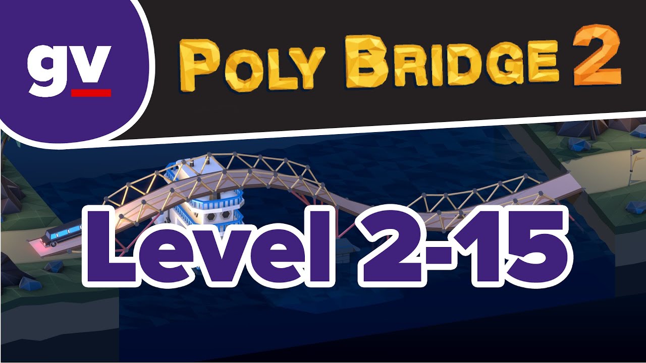 Poly Bridge 2 2 15 Weight Distribution Walkthrough Youtube Poly Bridge 2 2 15 Weight Distribution Walkthrough Youtube