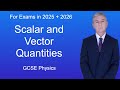 Scalar and Vector Quantities in Physics Explained