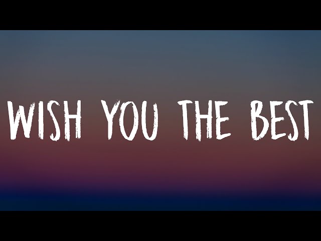 Lewis Capaldi - Wish You The Best (Lyrics) class=