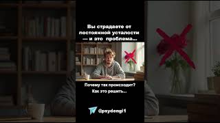 ф вы страдаете от постоянной усталости/ психосоматика. консультации психолога  #интересное