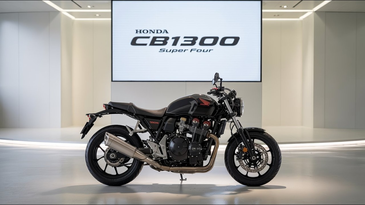 The New CB1300 Super Four Is Honda's Ultimate Street Machine - YouTube