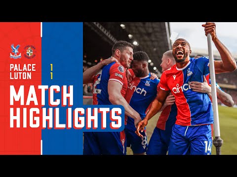 MATETA BACK-HEELED GOAL ⚽ | Premier League Highlights: Crystal Palace 1-1 Luton Town