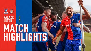 MATETA BACK-HEELED GOAL ⚽ | Premier League Highlights: Crystal Palace 1-1 Luton Town