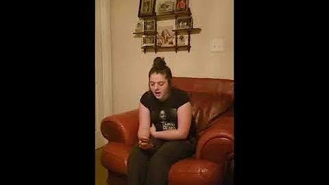 my beautiful daughter  she loves to sing hannah ni...