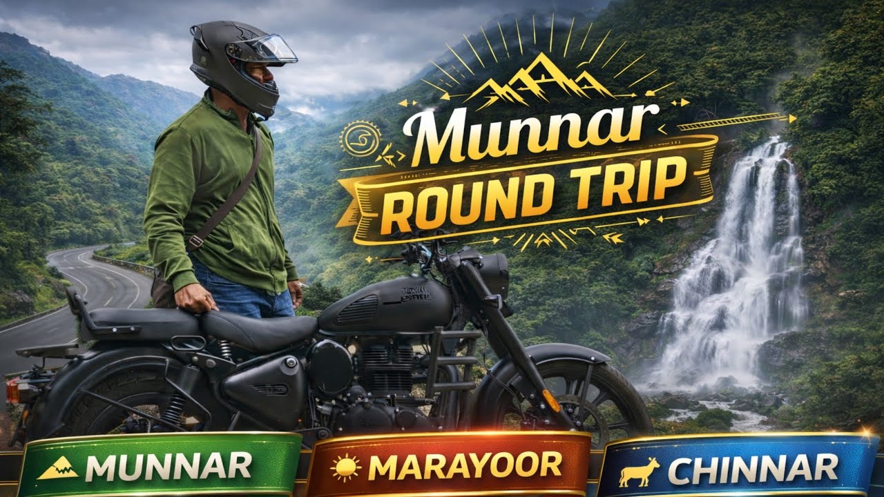 മൂന്നാര്‍ മറയൂർ ചിന്നാർ ആനമലൈ | Sunday Round Trip