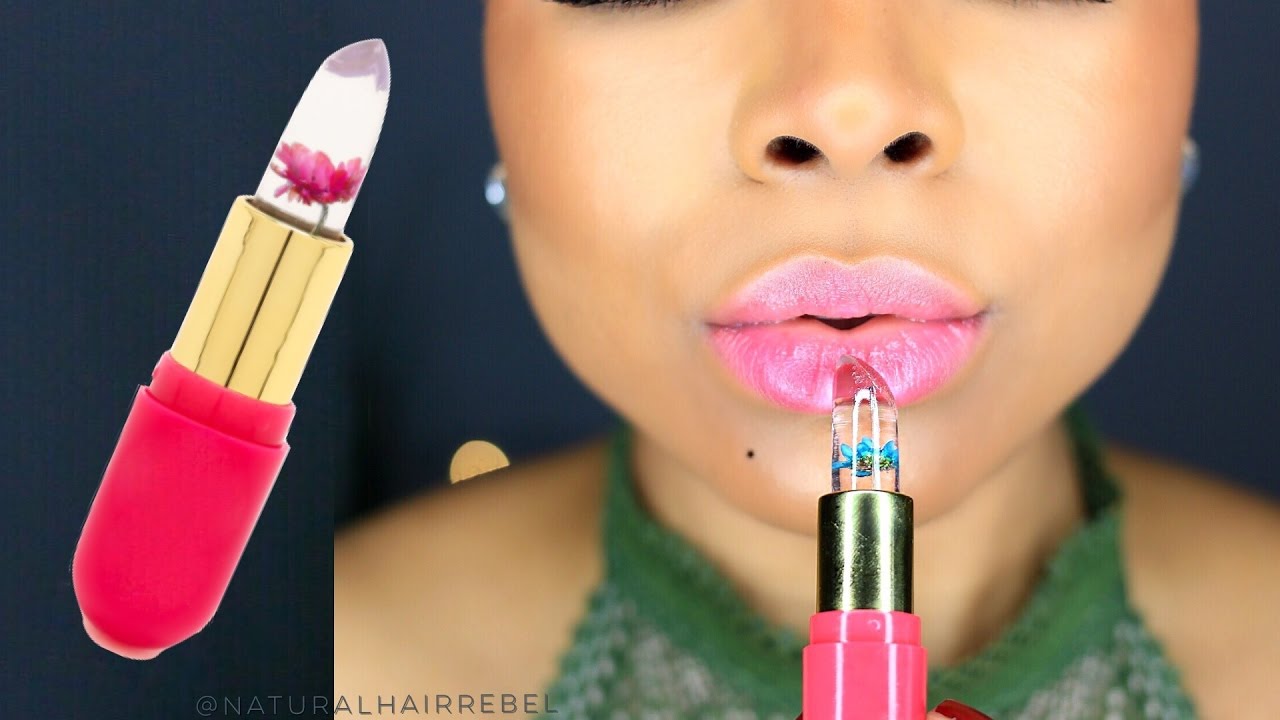 WORLD' S MOST BEAUTIFUL FLOWER JELLY LIPSTICK FOR THE LOW YouTube