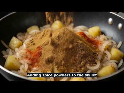 Masala Tofu & Potato Scramble (Tofu Aloo Bhurji) recipe video thumbnail