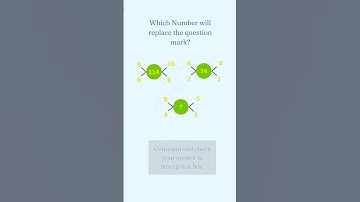 Which number will replace the question mark | #maths #exam #tiktok #mathpuzzle #shortsviral #puzzle