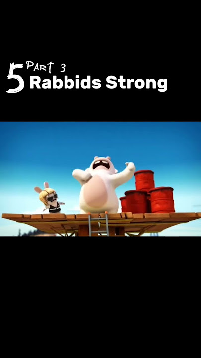 5 Rabbids Strong ☠️ #edit #shorts #rabbidsinvasion #skull #strong