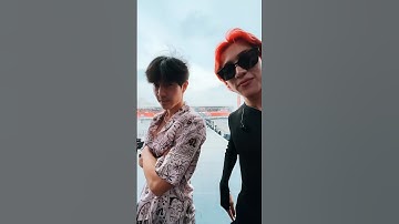 Markbam 😍 Bam posted reel with Mark #shorts #marktuan #bambam #got7