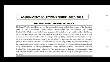 MPCE 012 Ignou Solved Assignment 2020-21