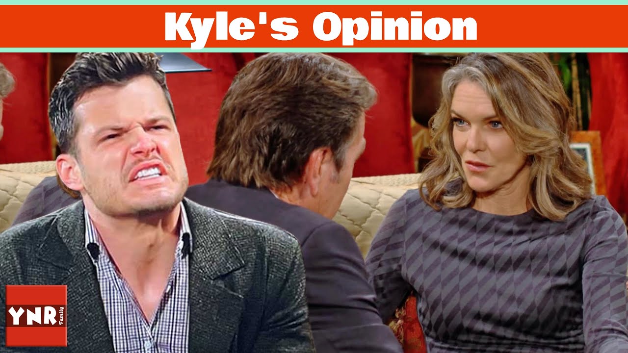 Young & the Restless Spoilers: Kyle Abbott has Strong thoughts about Jack & Diane Working Together