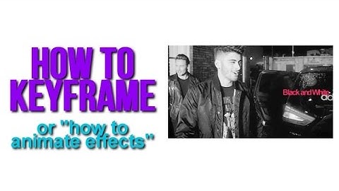 How To Keyframe (Animate Effects!) | Sony Vegas