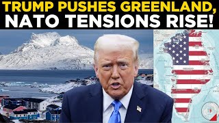 TRUMP LIVE: Trump Escalates Greenland Dispute, Testing NATO Unity and Denmark Relations