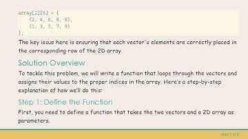 How to Write Multiple Vectors to a Multidimensional Array in C+ +