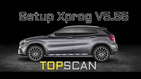 Xprog V5 55   Téléchargement et installation By Topscan