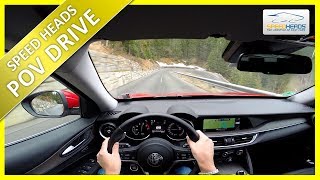 POV Drive - Alfa Romeo Stelvio (280 PS, 2.0 Turbo) - Onboard Test Drive