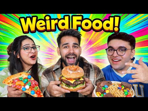 TRYING WEIRD FOOD COMBINATIONS | Rimorav Vlogs