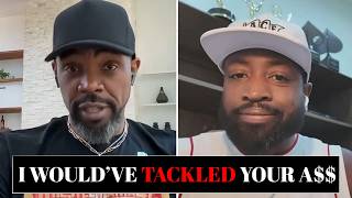 Udonis Haslem CONFRONTS D Wade defending Anthony Edwards "I WOULD'VE TACKLED YOUR A**"