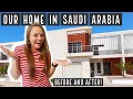 Our house tour in saudi arabia as expats  kaust 3 bedroom palms townhouse  before and after